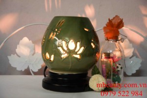 đèn xông tinh dầu gốm ngàn hoa